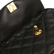 Chanel Black Calfskin Camera Bag Mini 196077
