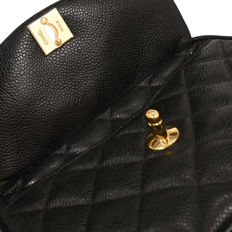 Chanel Black Calfskin Camera Bag Mini 196077