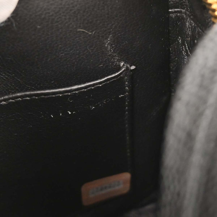 Chanel Black Calfskin Camera Bag Mini 196077