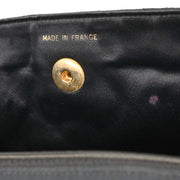 Chanel Black Satin Handbag 196078