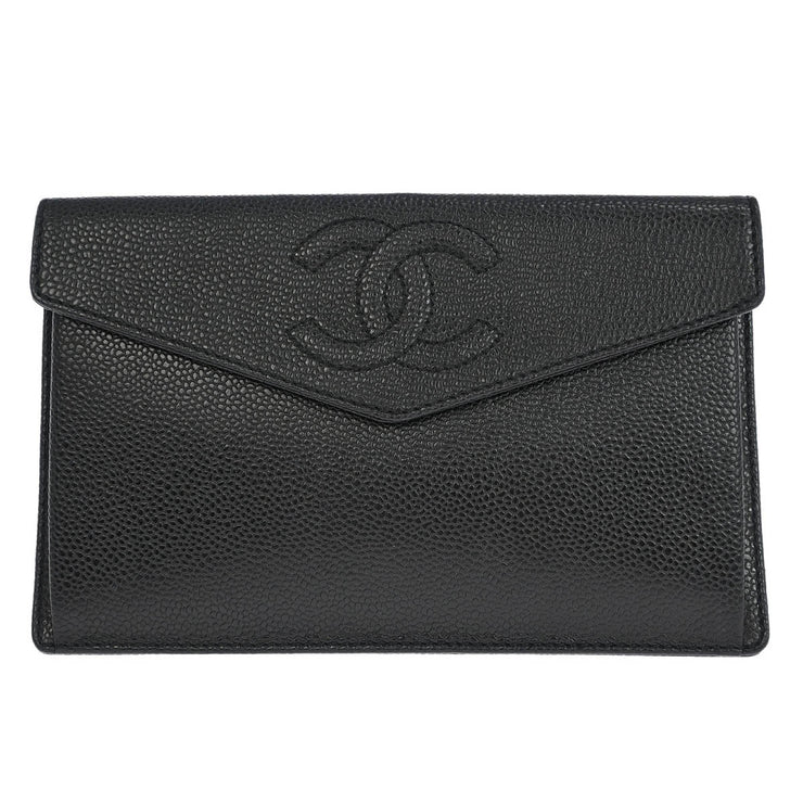 Chanel Black Calfskin Wallet 196083