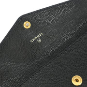 Chanel Black Calfskin Wallet 196083