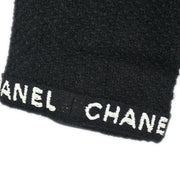 Chanel Single Breasted Jacket Black 95A #38 196086