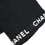 Chanel Single Breasted Jacket Black 95A #38 196086
