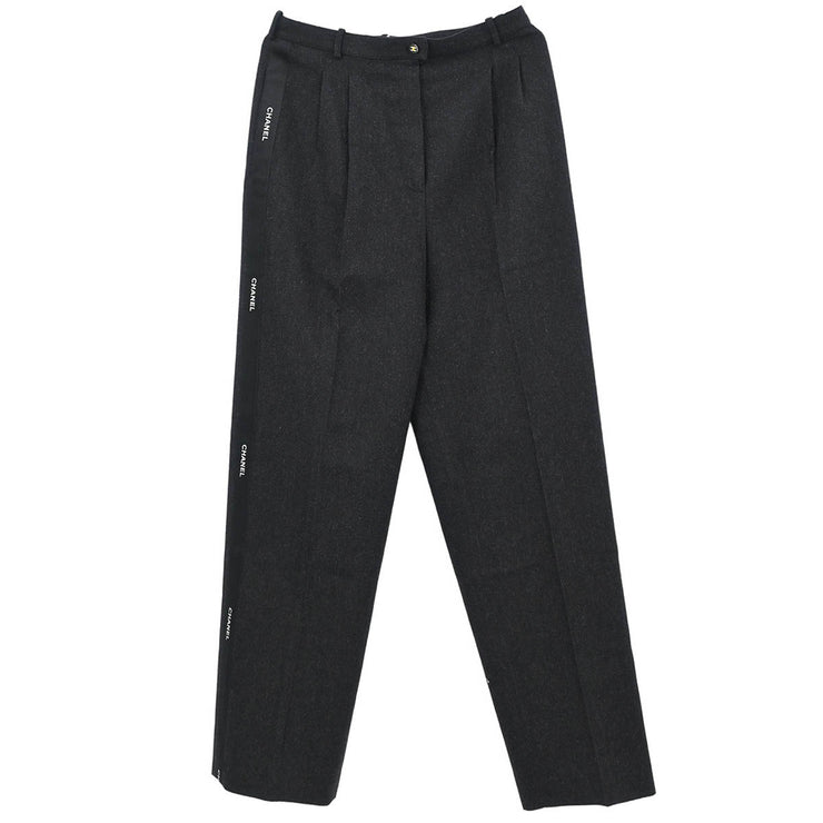 Chanel Long Pants Black 03838 #42 196088