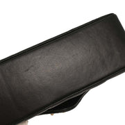 Chanel Black Lambskin Chevron Shoulder Bag 196091