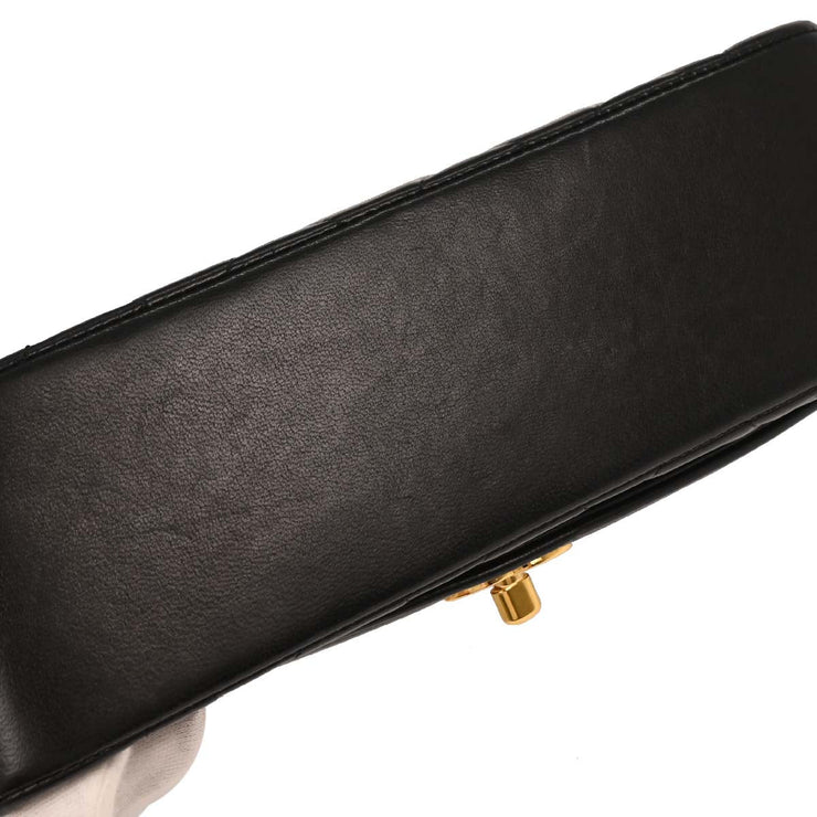 Chanel Black Lambskin Small Diana Shoulder Bag 196093