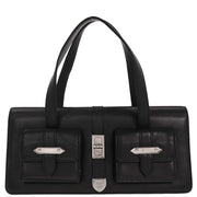 Chanel Black Calfskin Handbag 196098