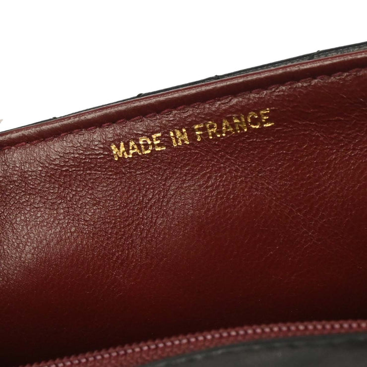 Chanel Black Lambskin Single Flap Shoulder Bag 196107