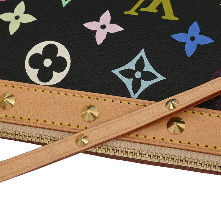 Louis Vuitton Black Multicolor Pochette Accessoires M92648 SL0033 196108