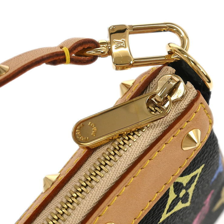 Louis Vuitton Black Multicolor Pochette Accessoires M92648 SL0033 196108