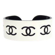 Chanel Bangle White Acrylic 02P 196111