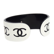 Chanel Bangle White Acrylic 02P 196111