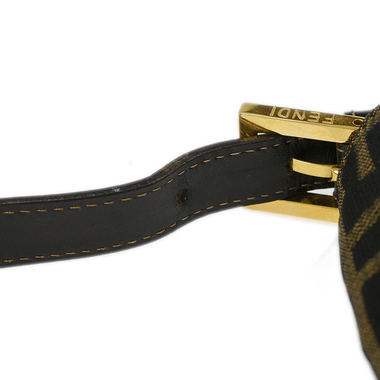 Fendi Brown Canvas Zucca Handbag 196121