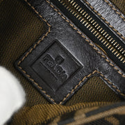Fendi Brown Canvas Zucca Handbag 196121
