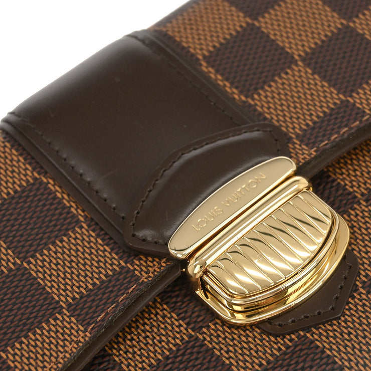 Louis Vuitton Damier Portefeuille Sistina Wallet N61747 CA3150 196123