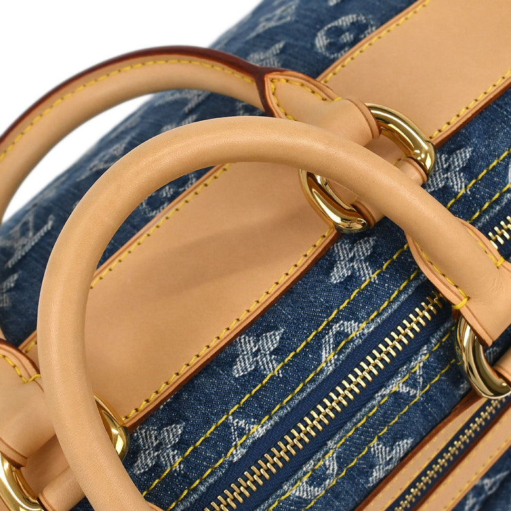 Louis Vuitton Blue Monogram Denim Neo Speedy Handbag M95019 SP0095 196129