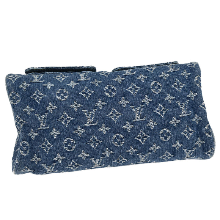 Louis Vuitton Blue Monogram Denim Neo Speedy Handbag M95019 SP0095 196129