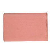 Chanel Pink Calfskin Key Case Small Good 196133