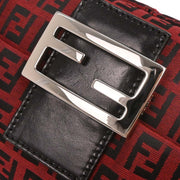 Fendi Red Zucchino Handbag 3677 8BR180 029 196142
