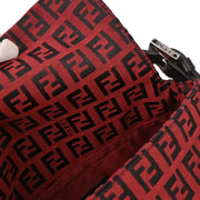 Fendi Red Zucchino Handbag 3677 8BR180 029 196142