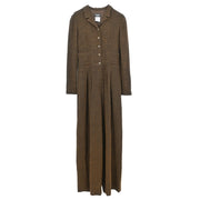 Chanel Jumpsuit Brown 97A #40 196144