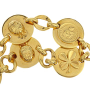 Chanel Chain Belt Icon Medallion Gold Small Good 196151