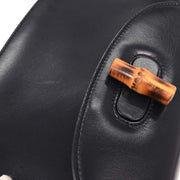 Gucci Black Bamboo 2way Handbag 000¥1014¥0188/0 196156