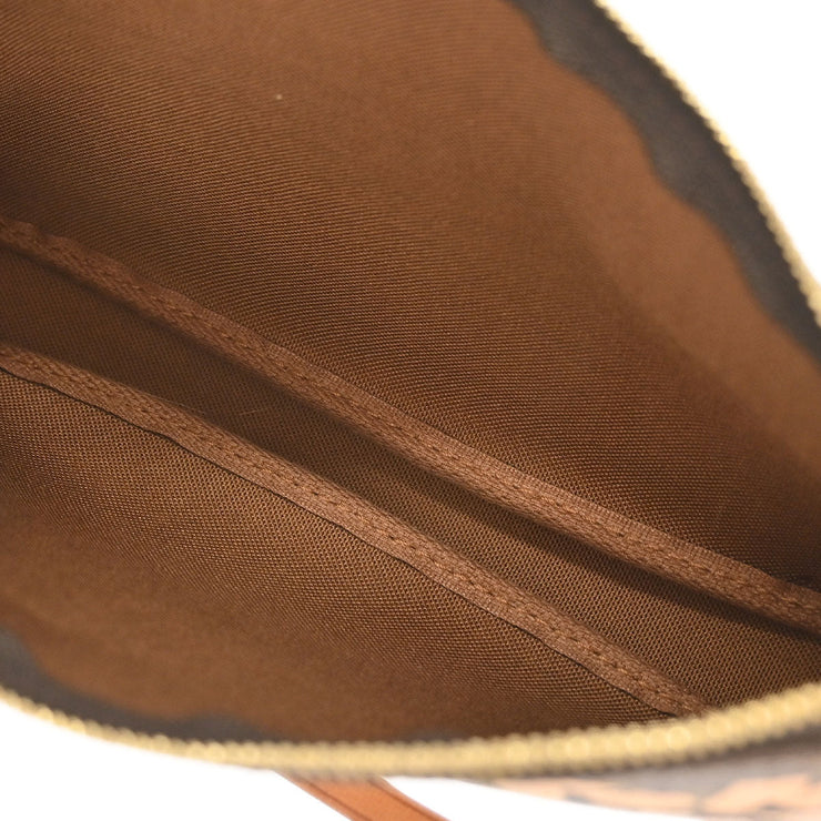 Louis Vuitton Beige Graffiti Pochette Accessoires Handbag M92193 AR0041 196157