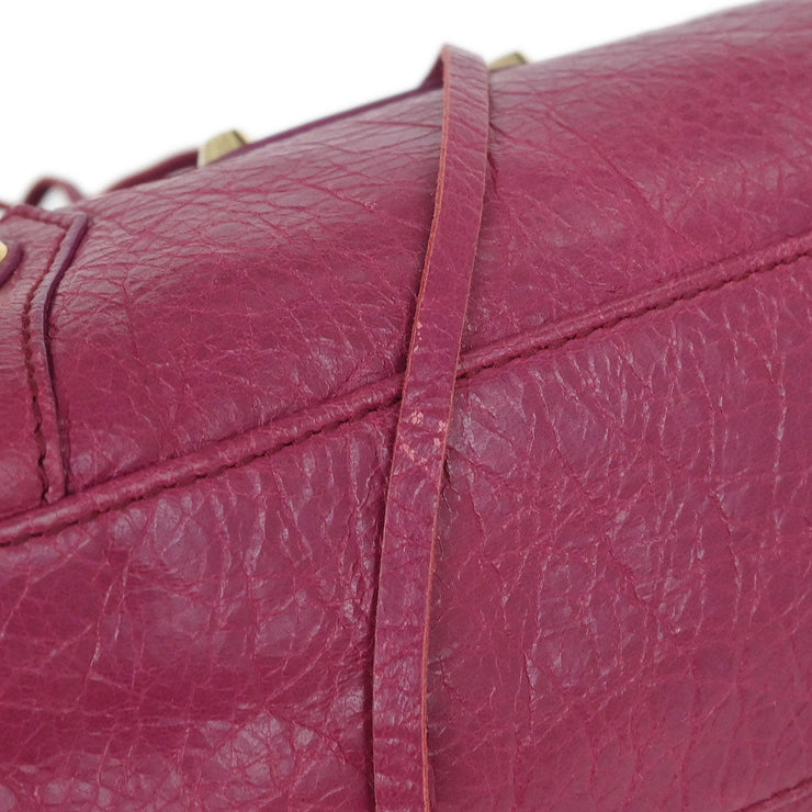 Balenciaga Pink Classic Mini City 2way Handbag 300295.5542.A.1669 196159