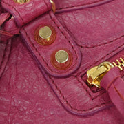 Balenciaga Pink Classic Mini City 2way Handbag 300295.5542.A.1669 196159