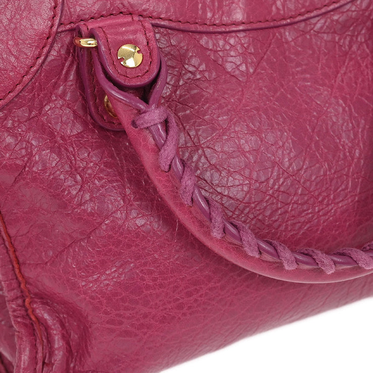 Balenciaga Pink Classic Mini City 2way Handbag 300295.5542.A.1669 196159