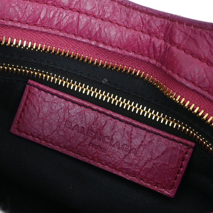 Balenciaga Pink Classic Mini City 2way Handbag 300295.5542.A.1669 196159