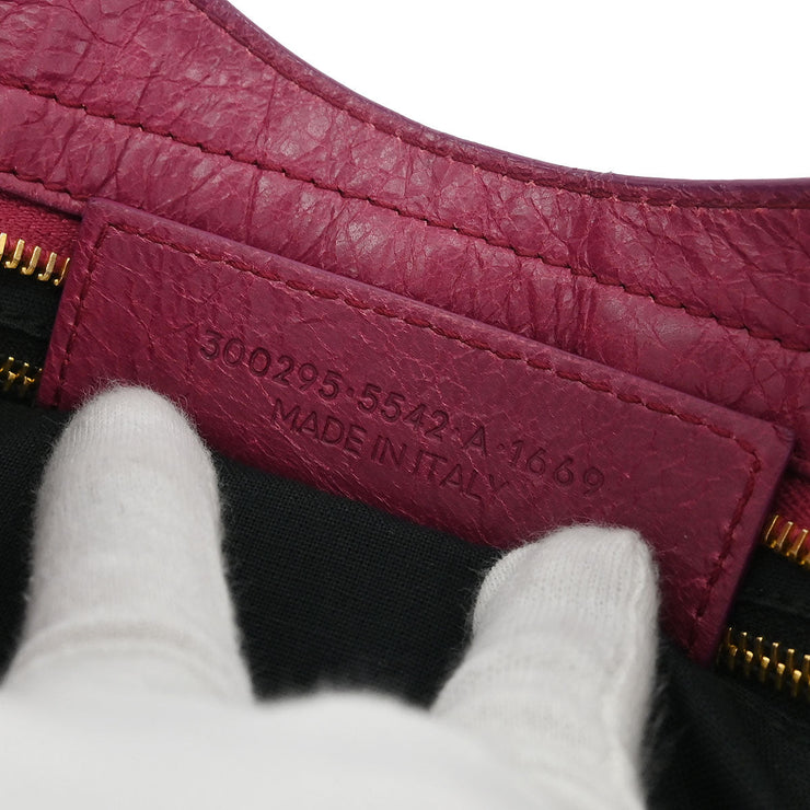 Balenciaga Pink Classic Mini City 2way Handbag 300295.5542.A.1669 196159