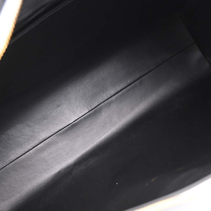 Chanel Black Calfskin Travel Bowling Bag 196161