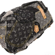 Louis Vuitton Monogram Denim Patchwork Bowly Shoulder Bag M95377 CE1057 196162