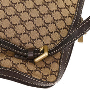 Celine Beige Canvas Macadam Shoulder Bag YS00/55 196166