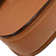 Gucci Brown Pigskin Bamboo 2way Handbag 000-2113-0188 196172