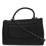 Chanel Black Lambskin Trendy CC 2way Handbag 196173