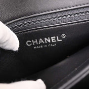 Chanel Black Lambskin Trendy CC 2way Handbag 196173
