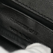 Saint Laurent Black Baby Chai Punk Frilled Shoulder Bag 196176
