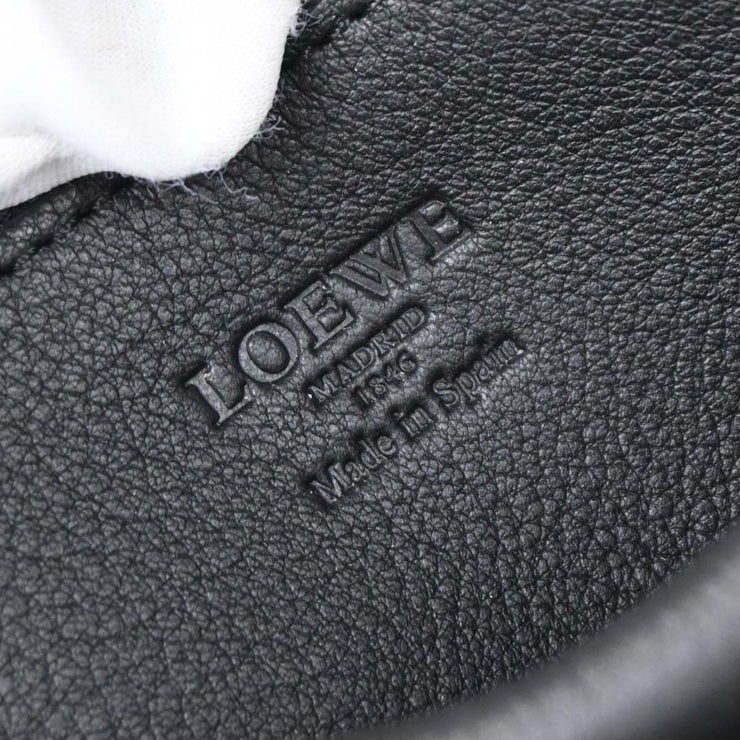 Loewe Black Suede Leather Amazona 28 Handbag 051403 196182