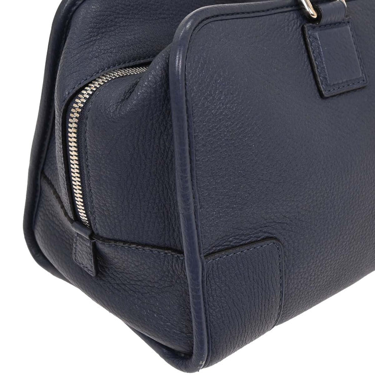 Loewe Blue Leather Amazona 36 Handbag 081401 196183
