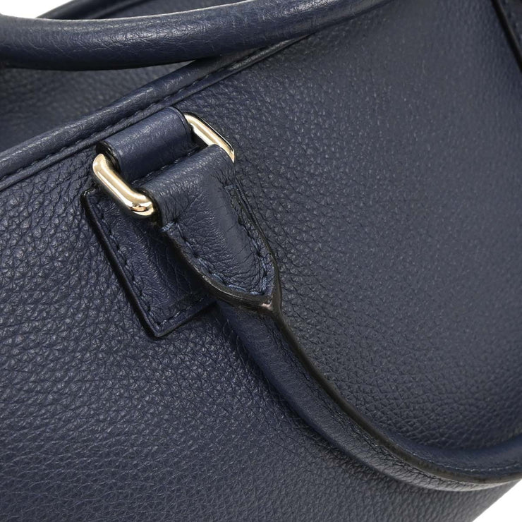 Loewe Blue Leather Amazona 36 Handbag 081401 196183