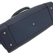 Loewe Blue Leather Amazona 36 Handbag 081401 196183
