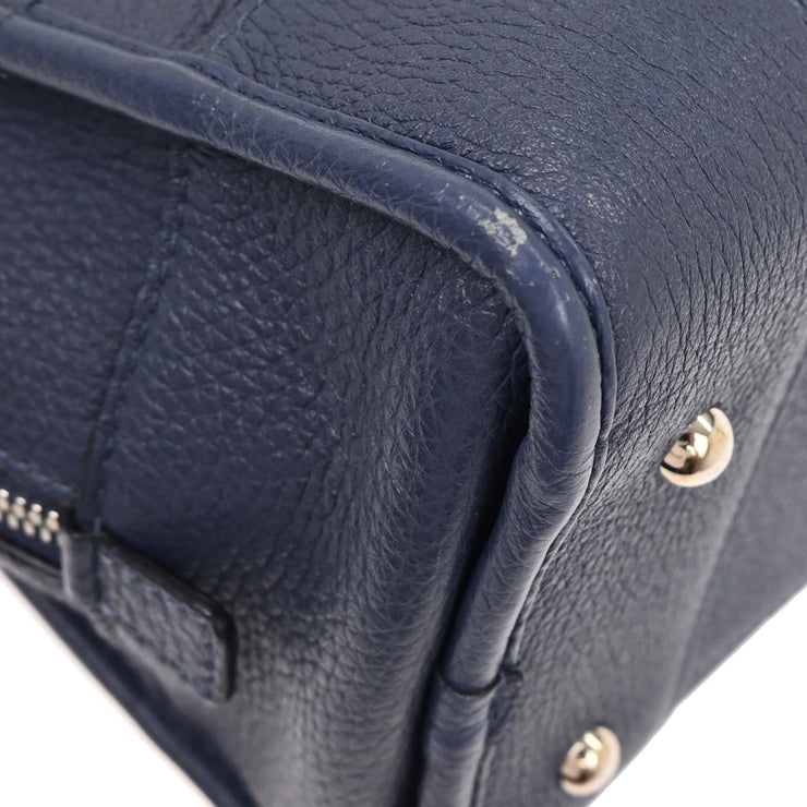 Loewe Blue Leather Amazona 36 Handbag 081401 196183