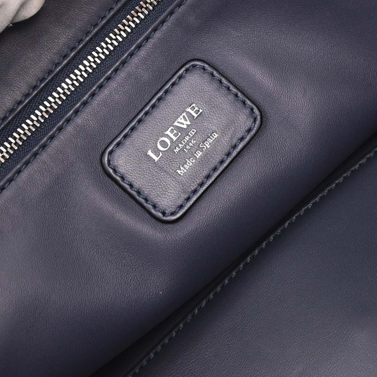 Loewe Blue Leather Amazona 36 Handbag 081401 196183