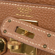 Hermes Gold Togo Kelly 32 Retourne 2way Handbag  Square:C 11F 196186