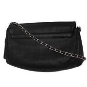 Chanel Black Calfskin Half-Moon WOC Wallet On Chain 196189