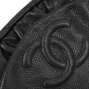 Chanel Black Calfskin Half-Moon WOC Wallet On Chain 196189